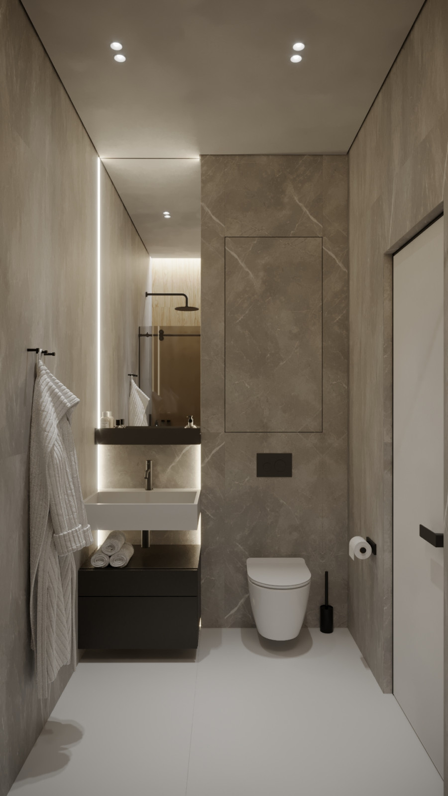 Дизайн проект квартиры в ЖК "Огни"