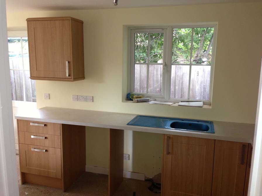 This is an example of a classic kitchen in Cambridgeshire.