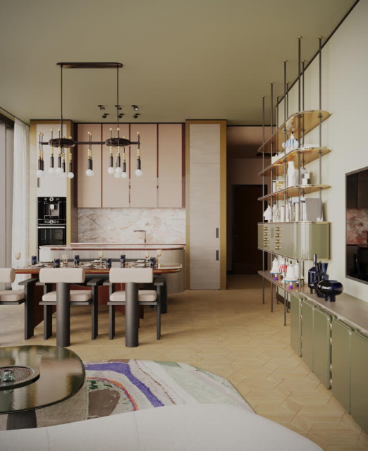 Oriental asian-kitchen