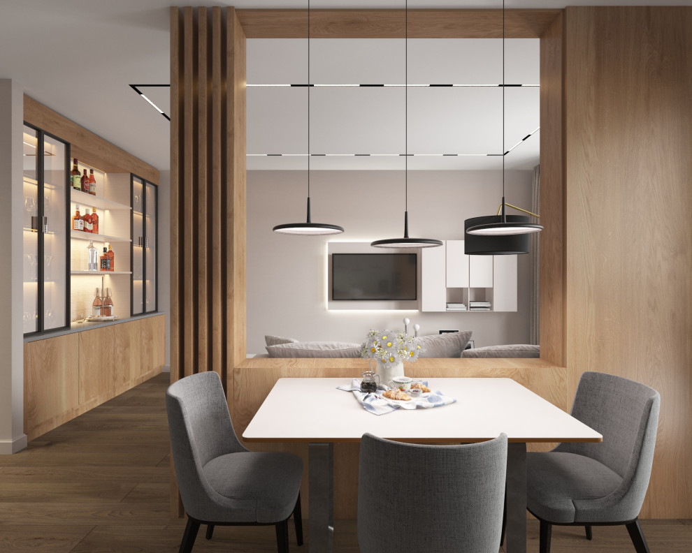 Проект квартиры в современном стиле