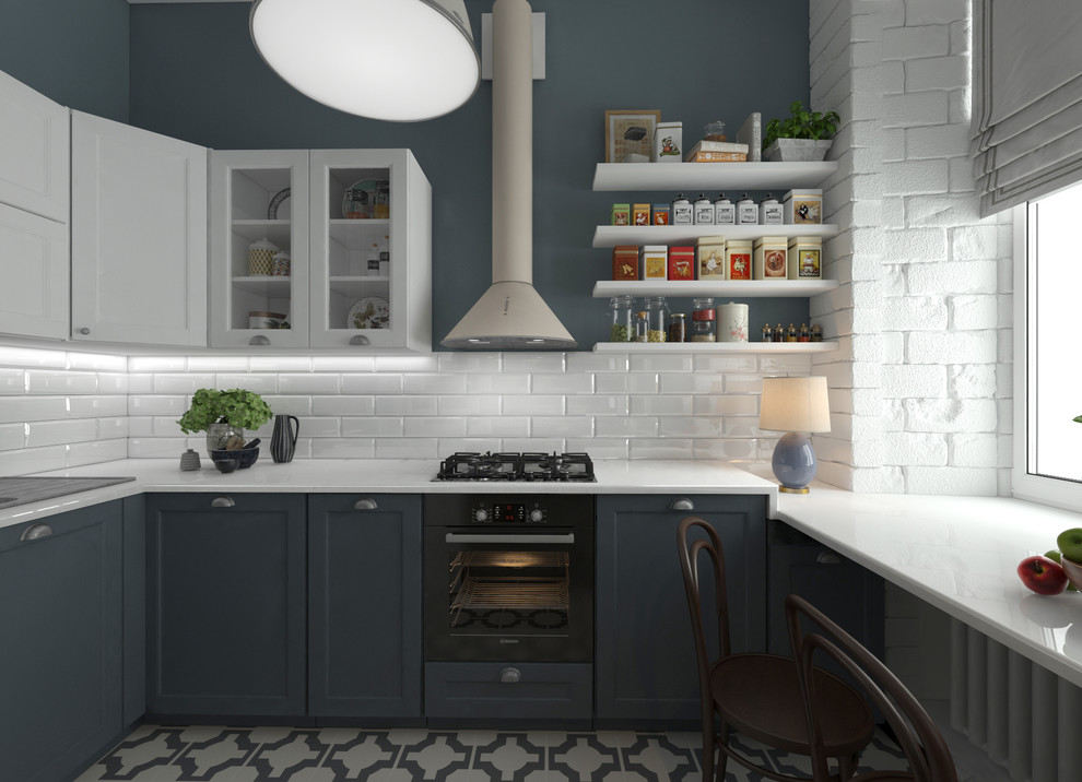 Кухня в двухкомнатной квартире