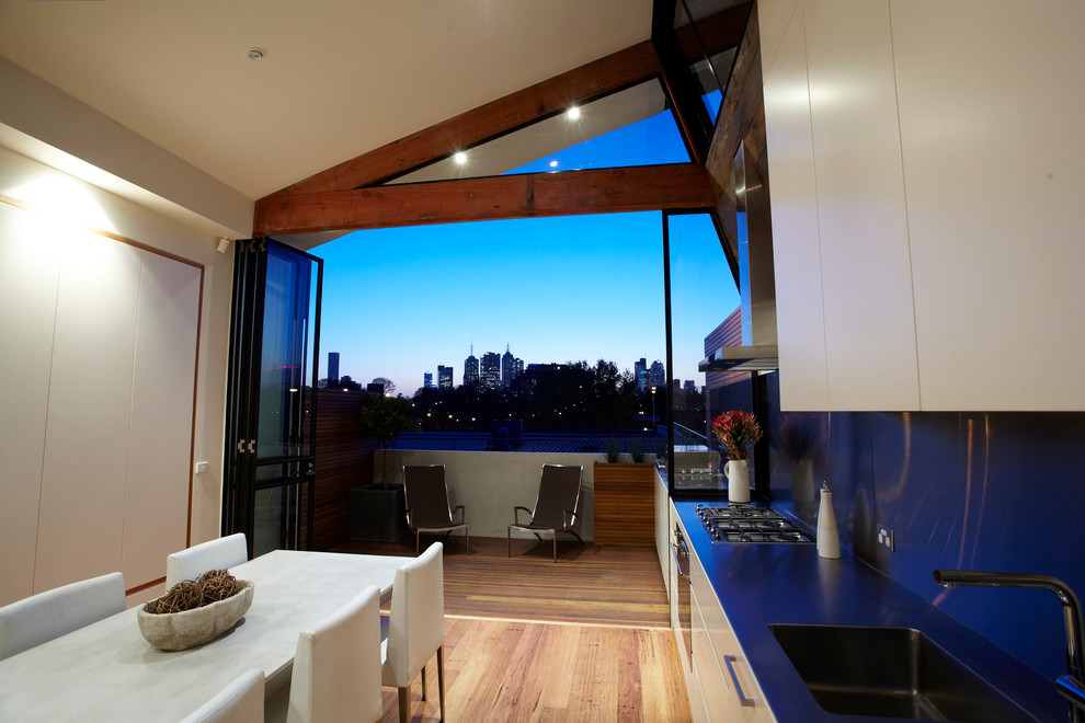 Photo of an industrial kitchen in Melbourne.