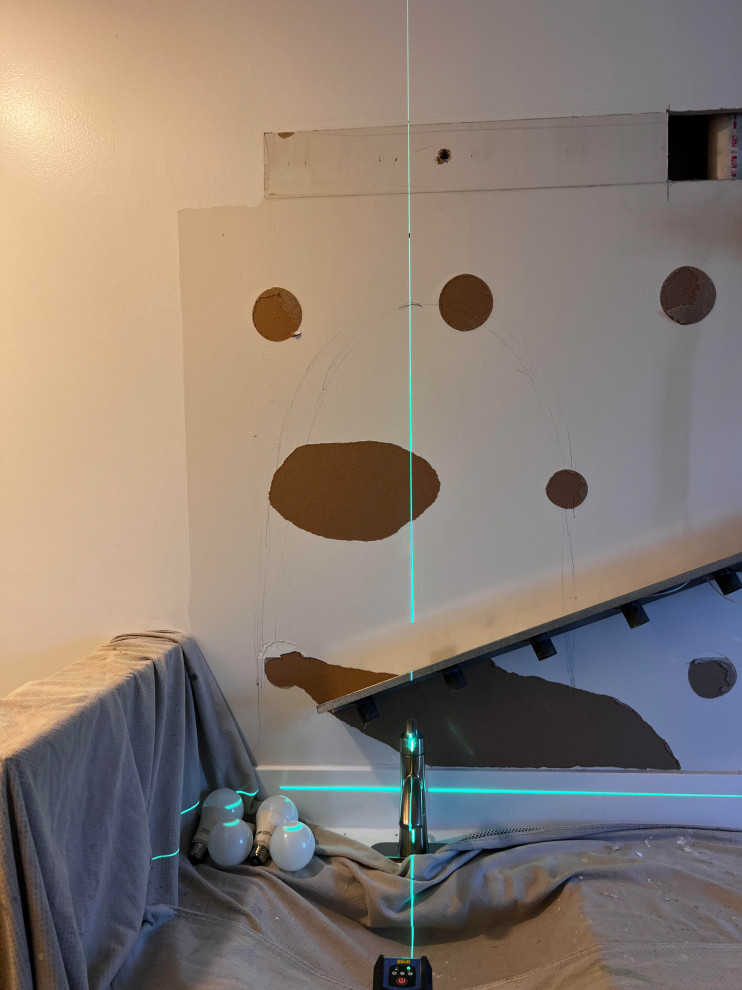 Ted & Becky Shake's Mirror's & Vanity Light