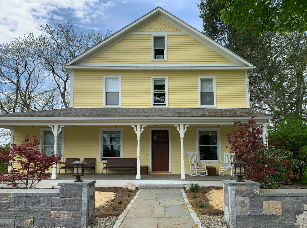 My Houzz Contemporary Style in a 1909 Massachusetts