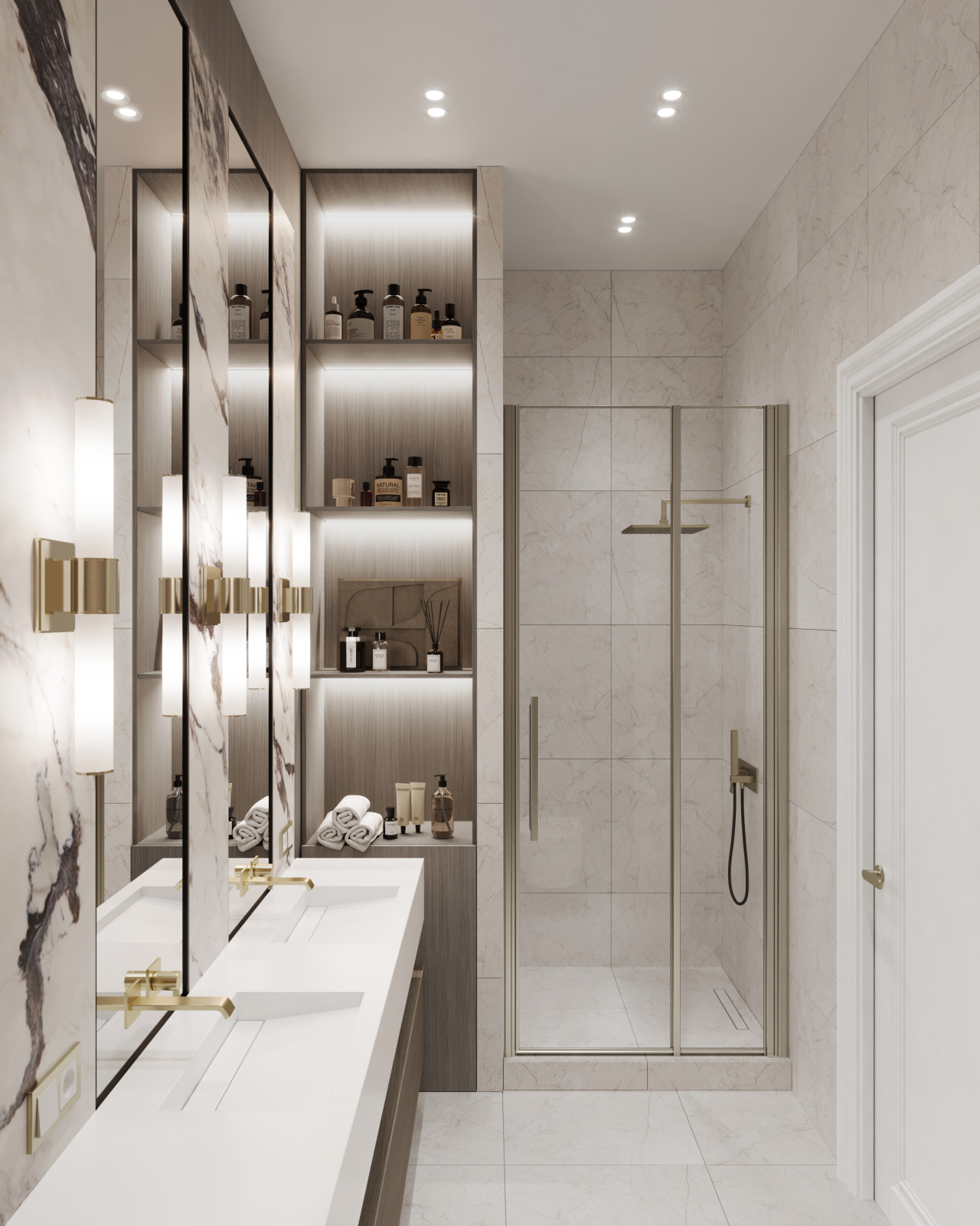 Дизайн интерьера квартиры в жилом комплексе "Сердце Столицы"