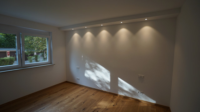 Modernisierung einer Wohnung im M&uuml;nchner Osten - Kernsanierung contemporaneo-camera-da-letto