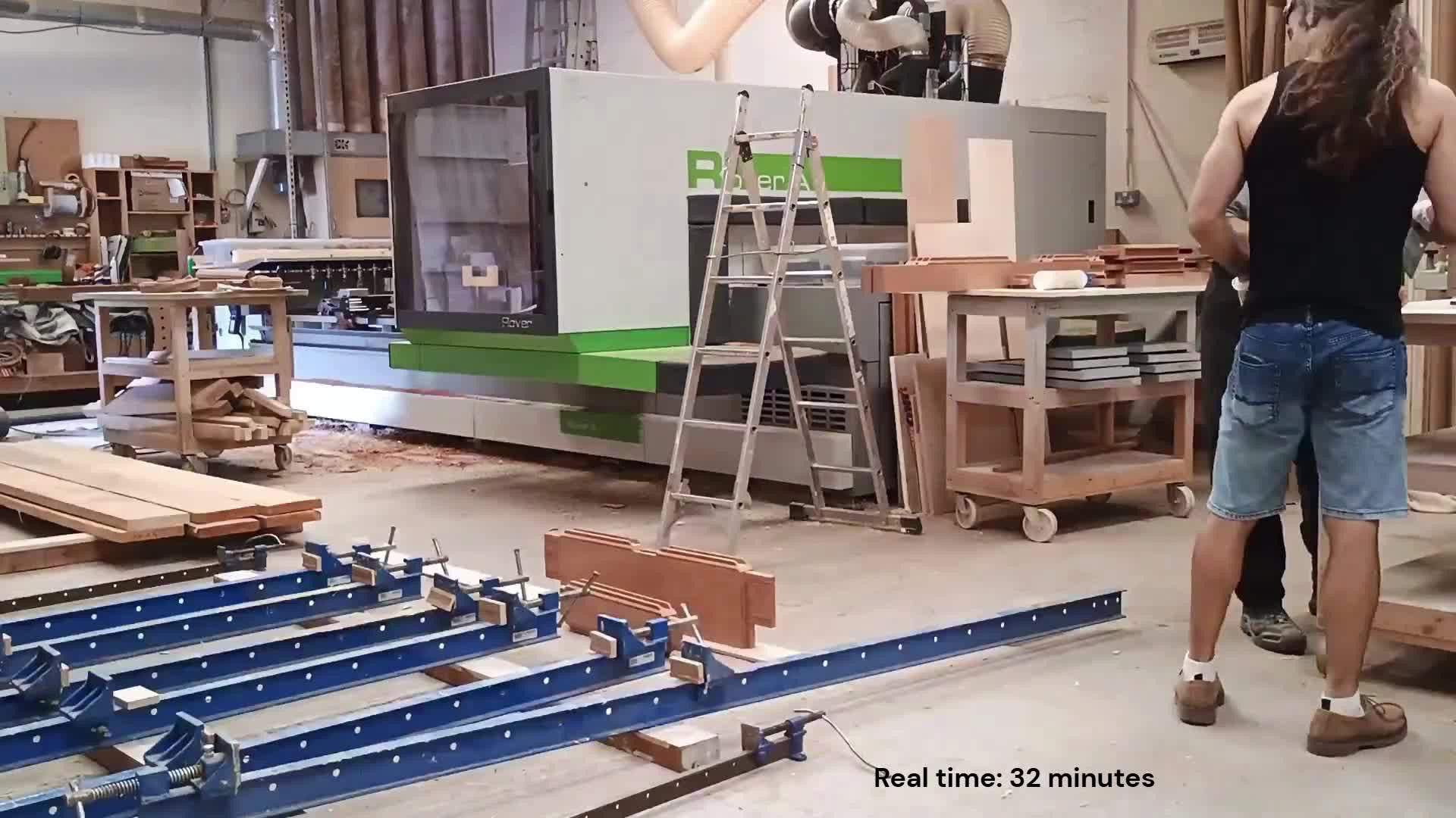 Video of the door assembly