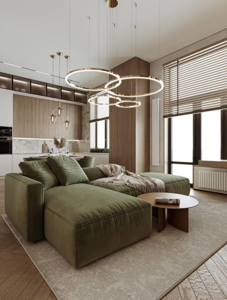 Интерьер квартиры для семьи из 5 человек, 150 м2