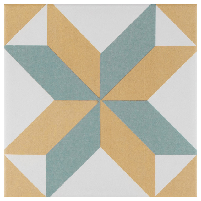 Revival  Ceramic Floor and Wall Tile  (10.75  sqft./case) contemporary-wall-and-floor-tile