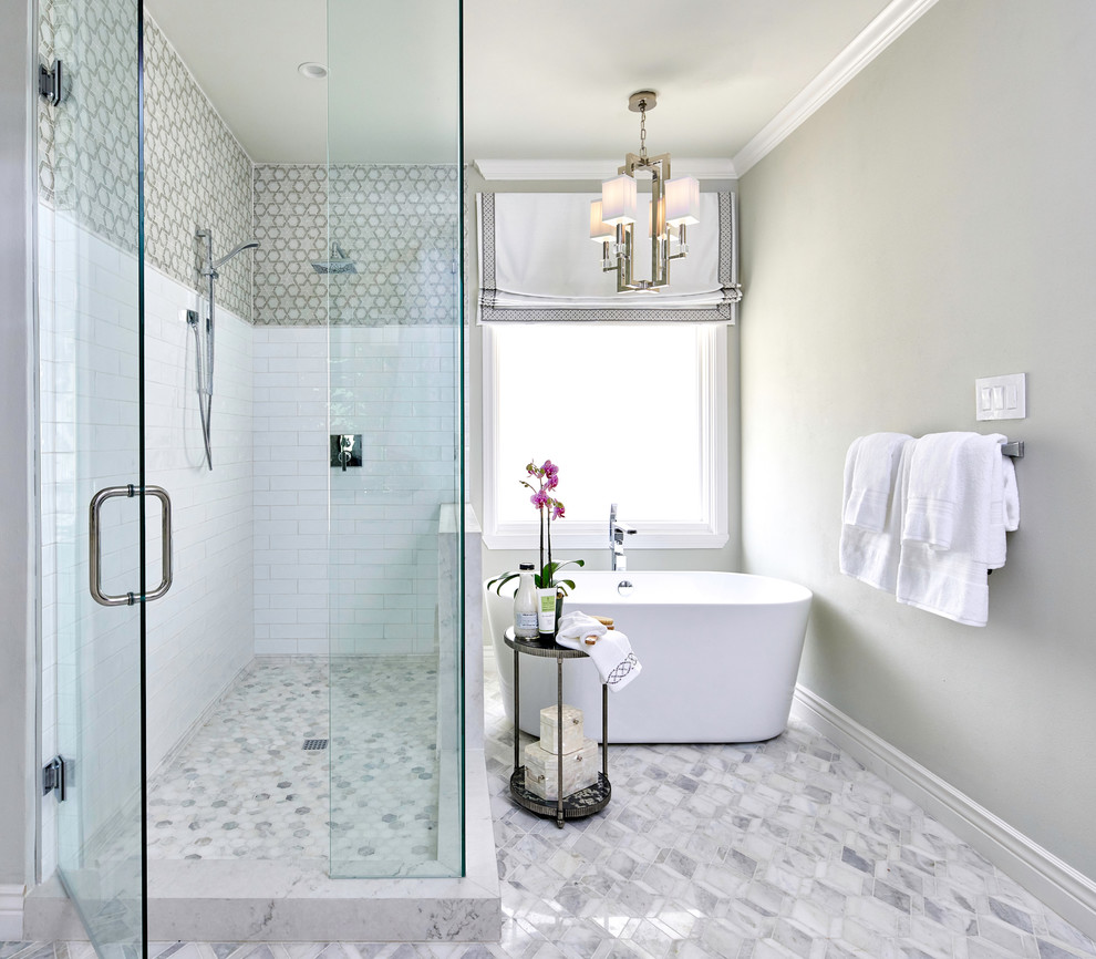 Alamo Heights Master Bath Remodel - Transitional - Bathroom - Austin ...
