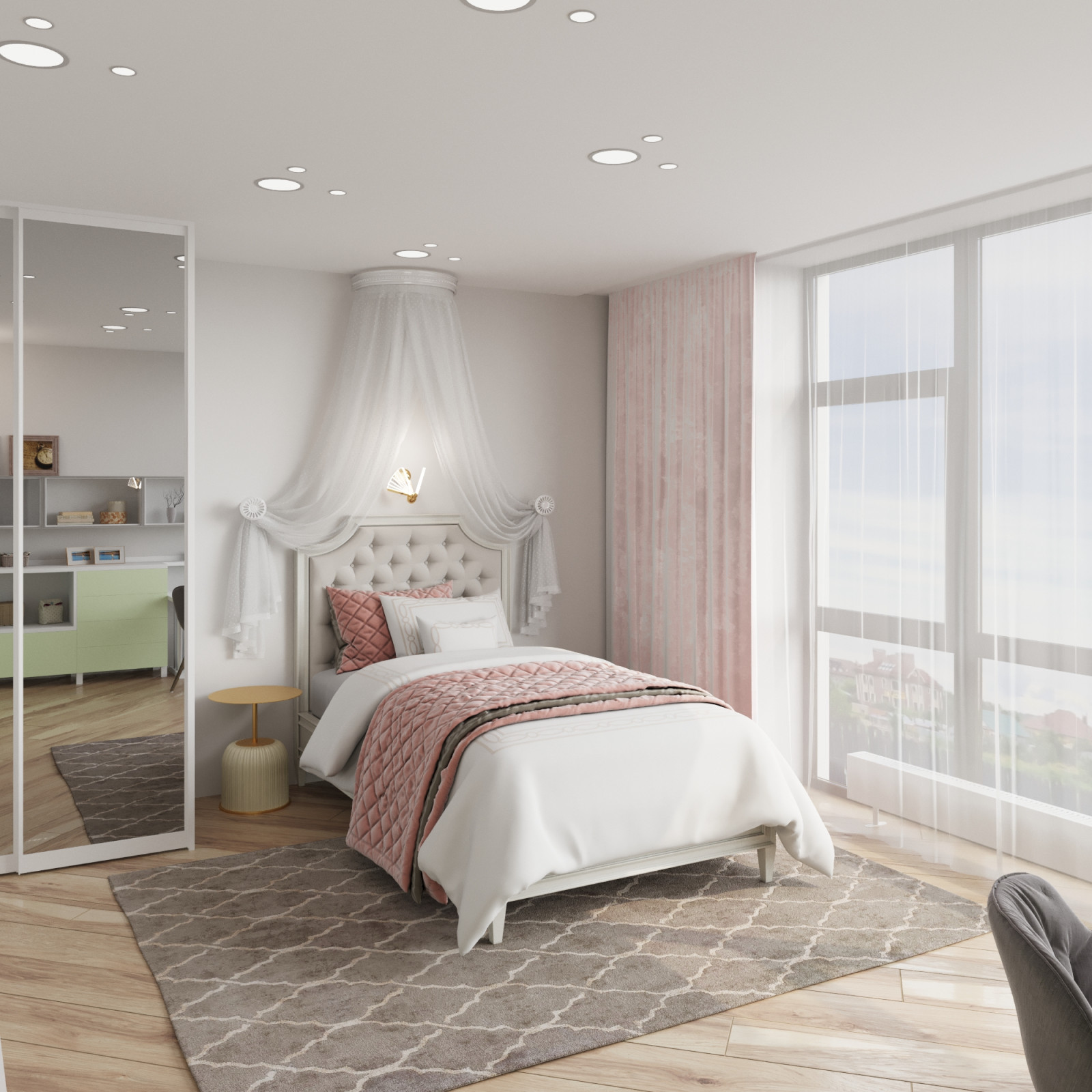 интерьер таунхауса