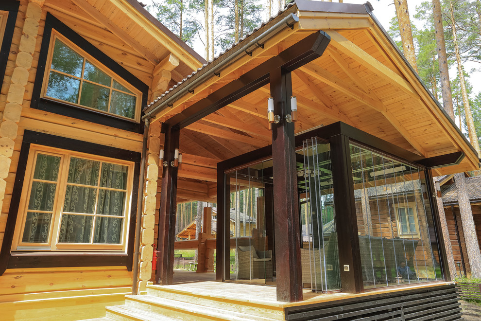 Остекленная терраса "Финский залив"