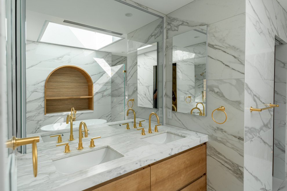 Eclectic Townhome City Scape