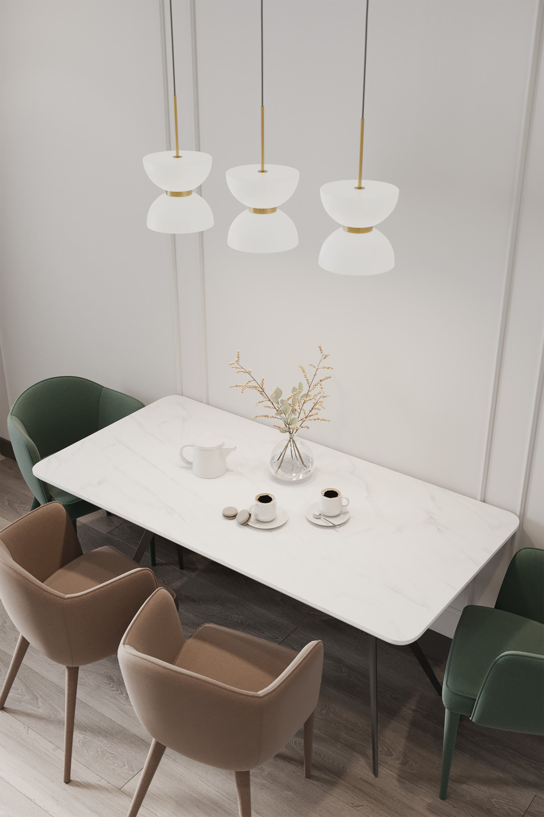 Светлый интерьер