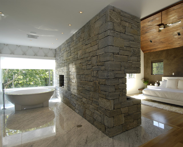 Barn Raising modern-schlafzimmer