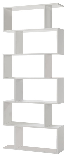 Athena Tall Shelving Unit, White