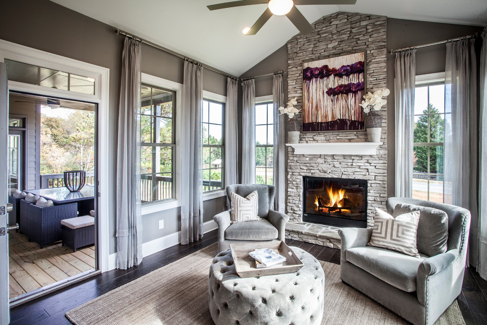 Wescott Transitional Sunroom Atlanta by Wescott Homes