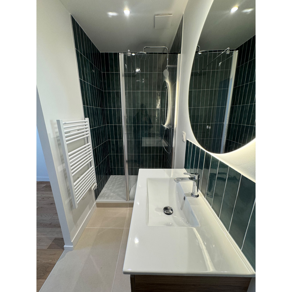 Projet Père Lachaise, rénovation d'un appartement de 34m2