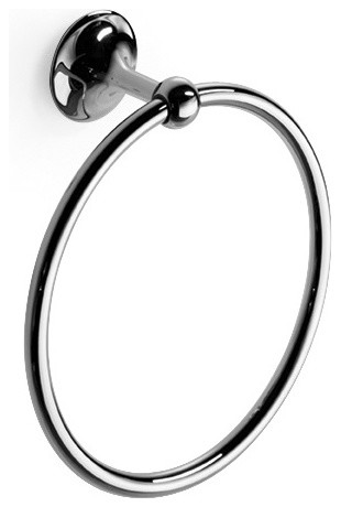 Venessia 52921 29 G Self Adhesive Towel Ring Contemporary Venessia 52921 29 G Self Adhesive Towel Ring