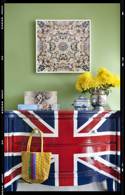 Union Jack Dresser Eclectic Kids Other