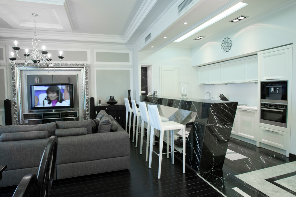 Современная классика в ЖК "Королевский парк"