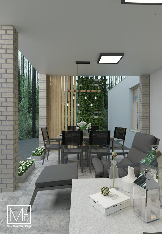 FOREST HOUSE дизайн террасы