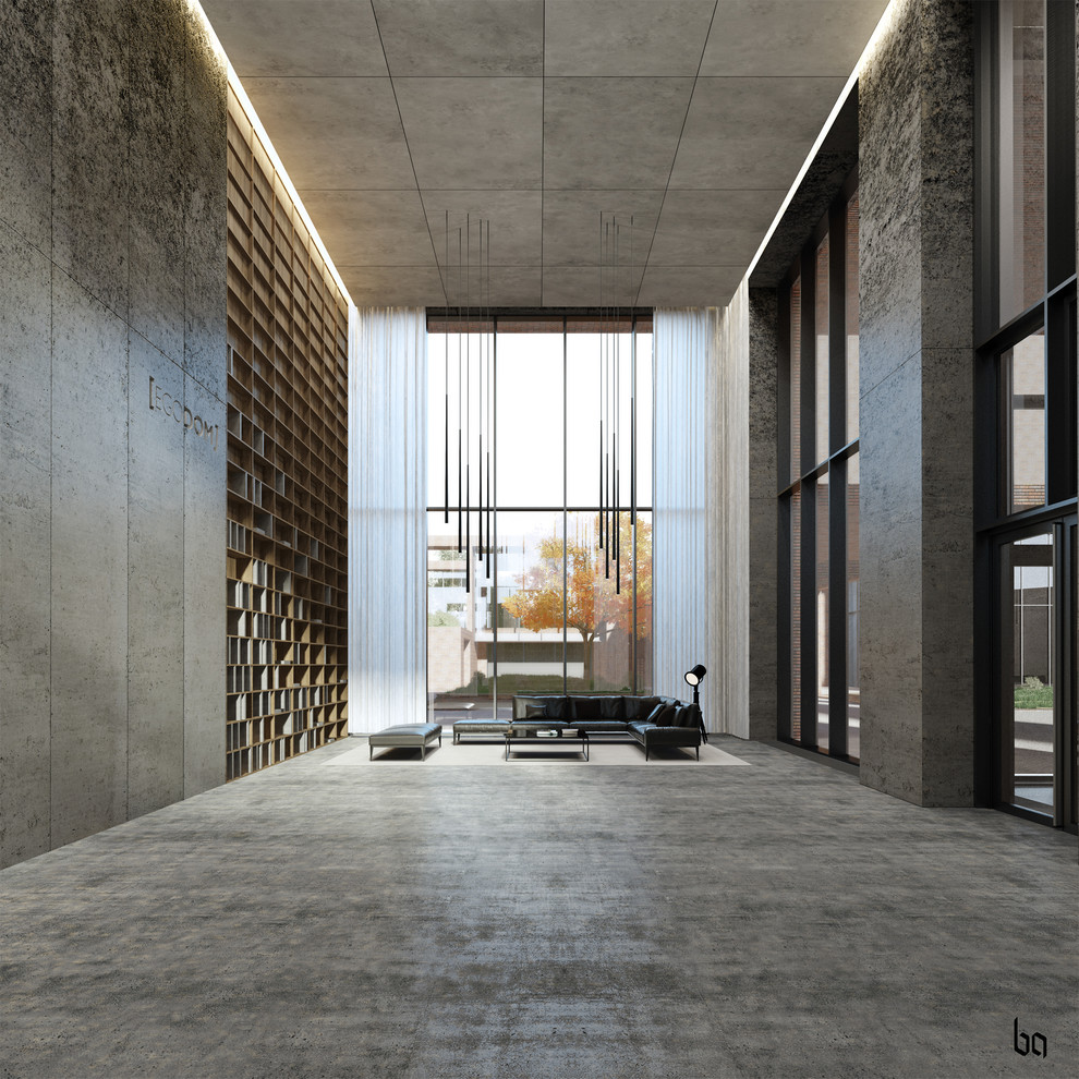 Дизайн-проект интерьеров вестибюлей в ЖК "EGODOM"