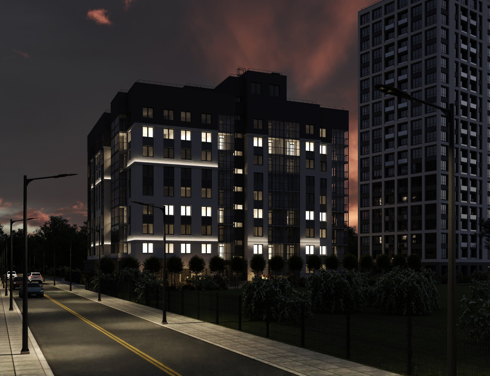 Экстерьер и интерьер пространства ОГНИ ИСЕТИ