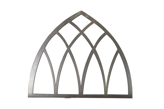Metal Vintage Inspired Arched Window Wall Decor Farmhouse Arched Window Wall Decor