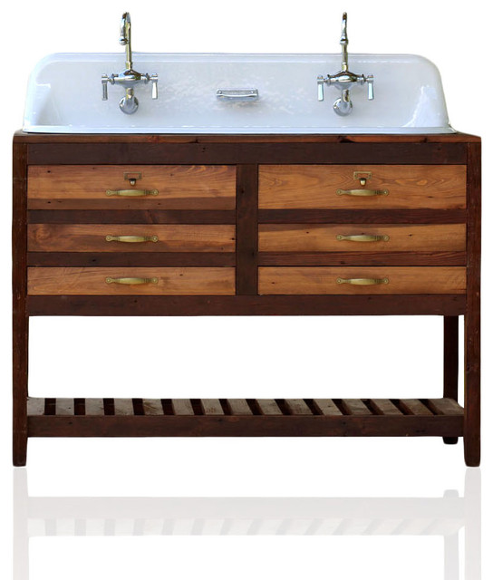 Bathroom Vanity Kohler reclaimed wood bath vanity 48" trough sink kohler farm sink stand Bathroom Vanity Kohler reclaimed wood bath vanity 48" trough sink kohler farm sink stand