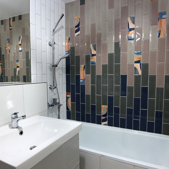 Реализованный интерьер таунхауса в Афонино