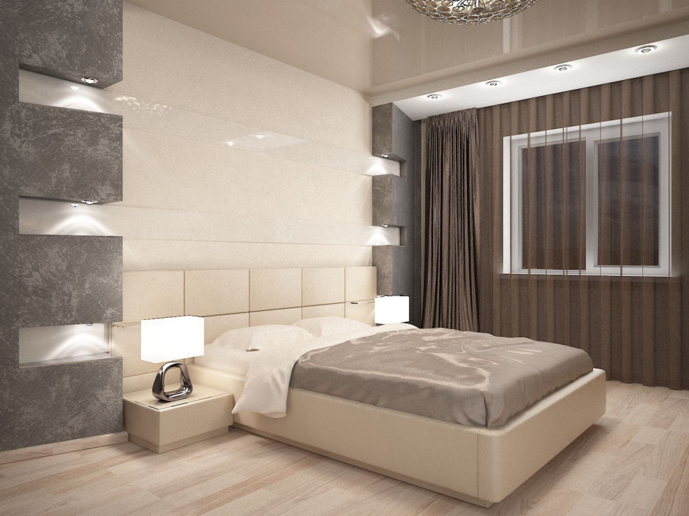 Монохромный интерьер.