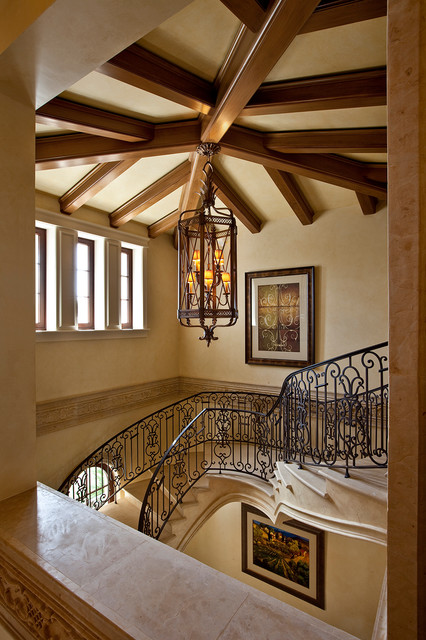 Beach Front I mediterranean-staircase