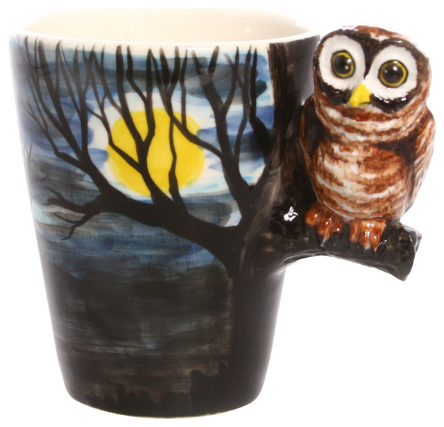 Owl 3D Ceramic Mug