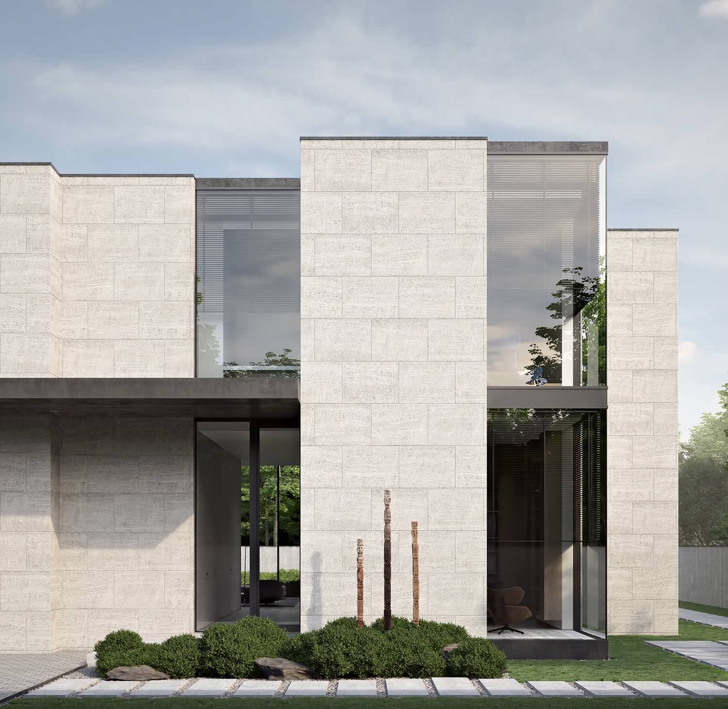 Модерн в 2 этажа