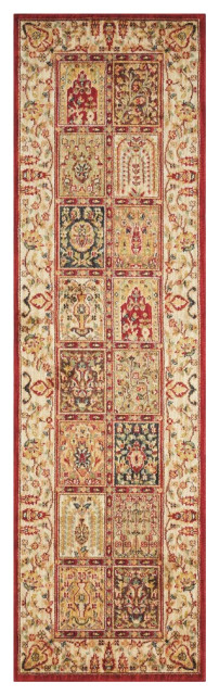 Ancient Times Asian Dynasty Rug, Multicolor, 2'2