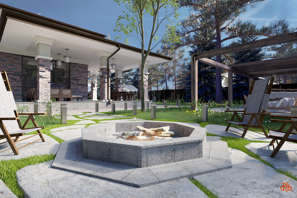 Дом в стиле Райта