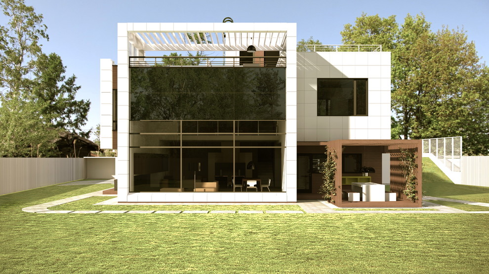 Проект частного дома на Российской