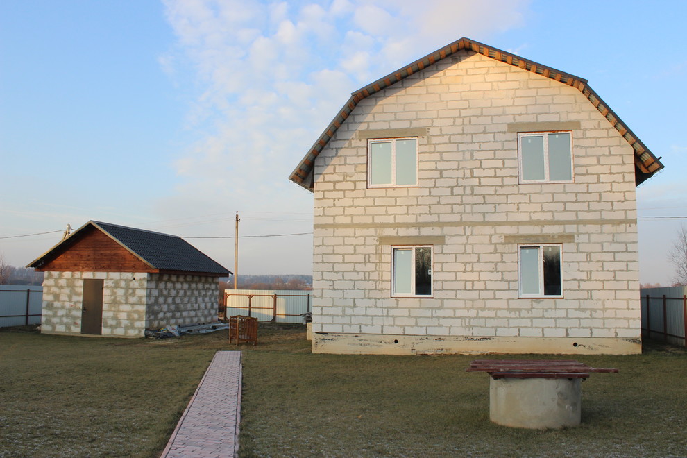 Дом из газобетона в д.Игумново