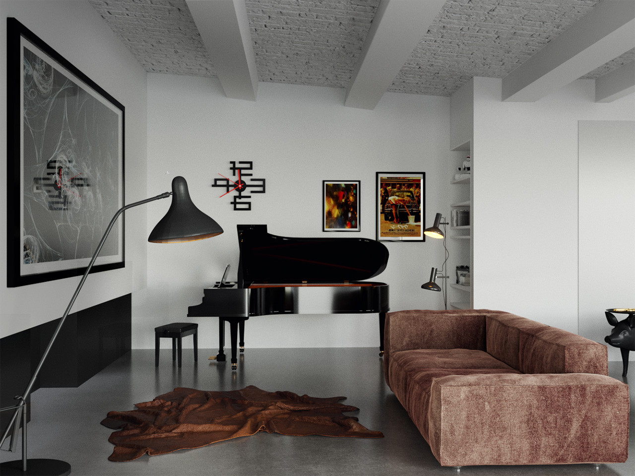 Дизайн интерьера в стиле лофт