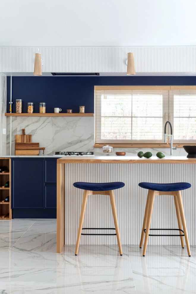 Загородный дом в оттенках моря и солнца