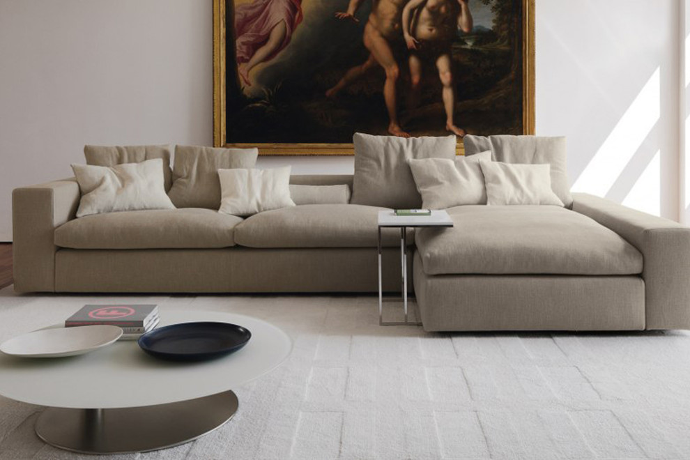 Trendy home design photo in Miami