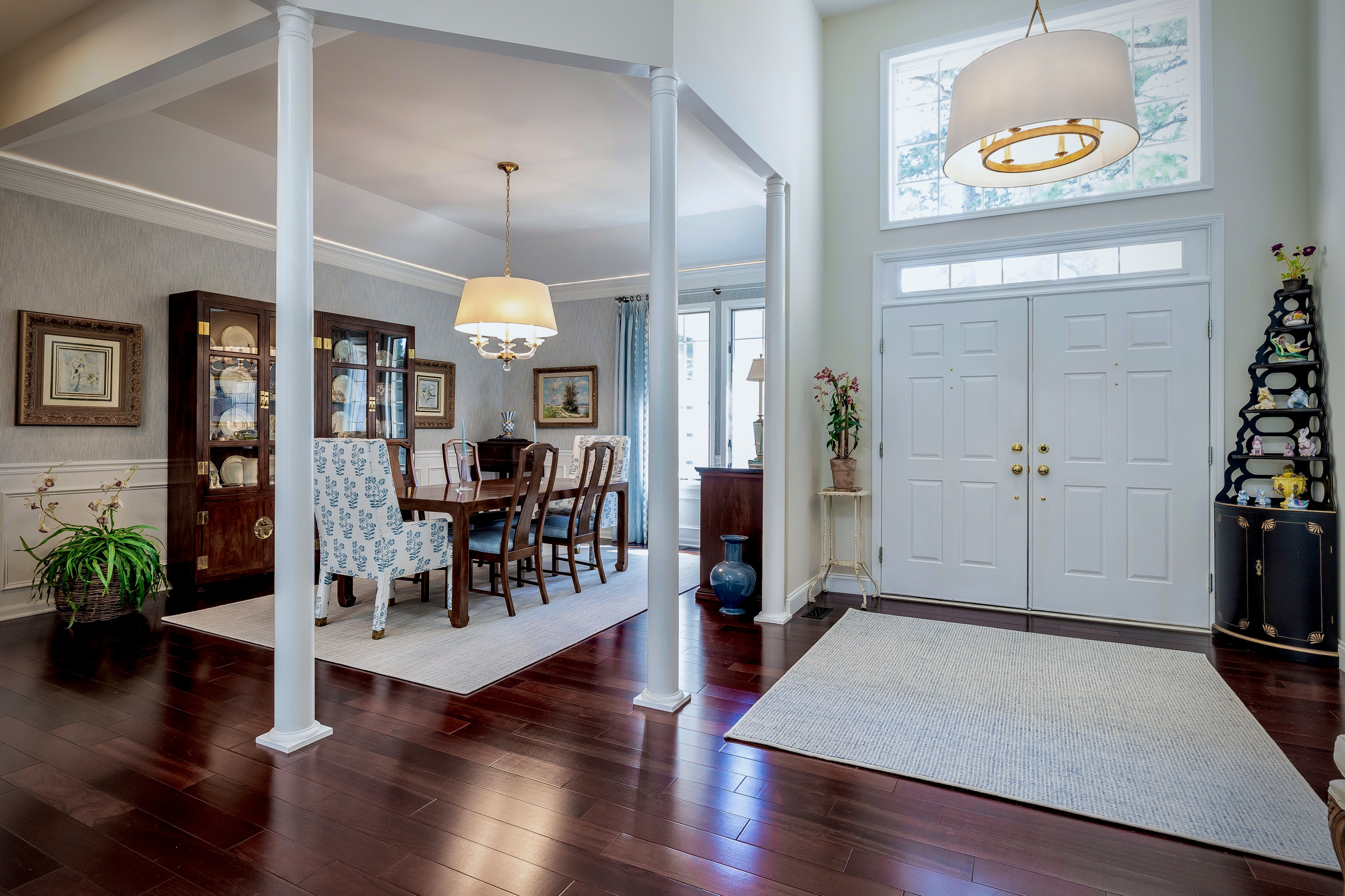 Foyer and Dining Room