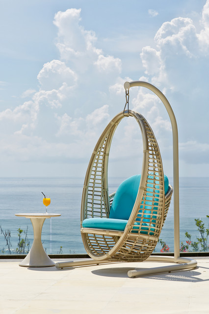 Terraza y jard&iacute;n coastal-deck