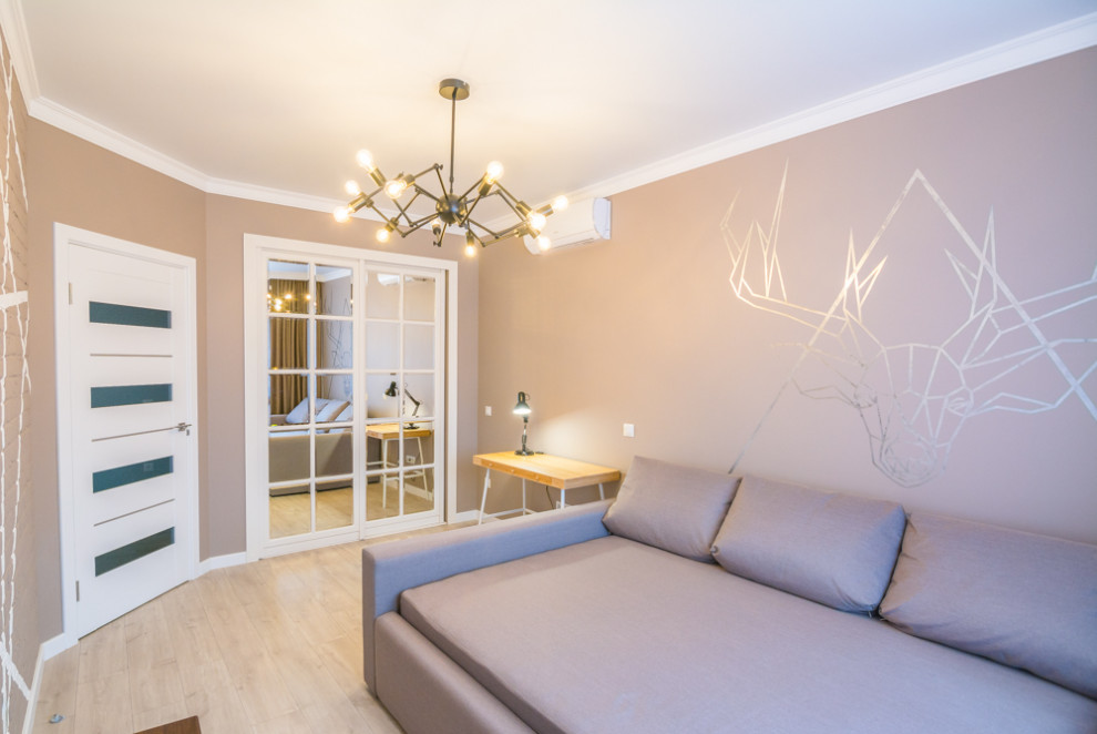 Ремонт по дизайн-проекту 1-комнатной квартире. ЖК Панорама, г.Краснодар,