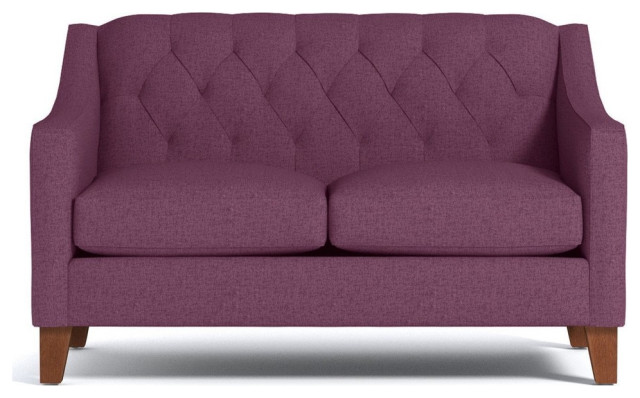 Jackson Apartment Size Sofa, Amethyst, 53"x36"x32"