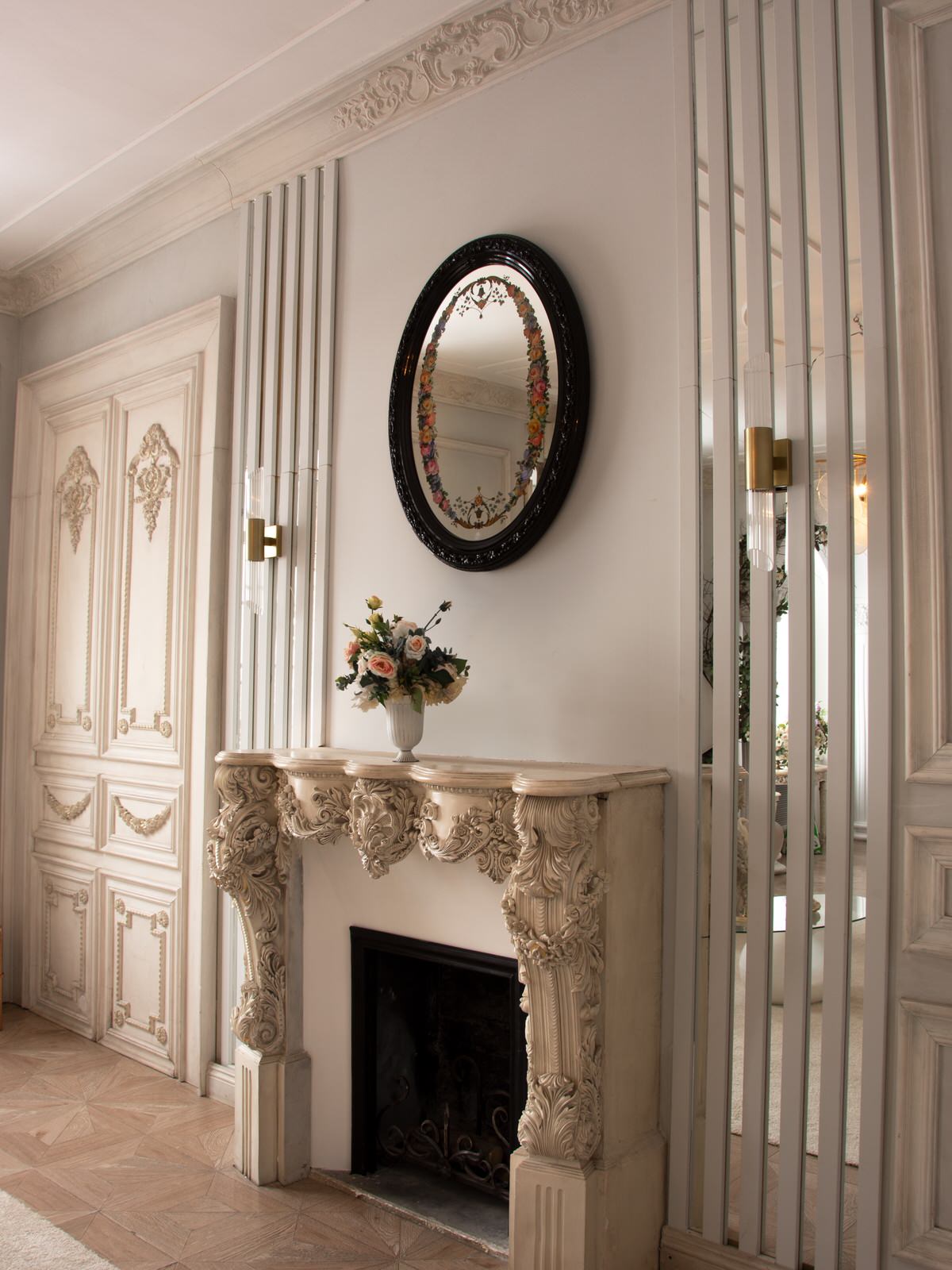 Зеркала в технике New игломизе