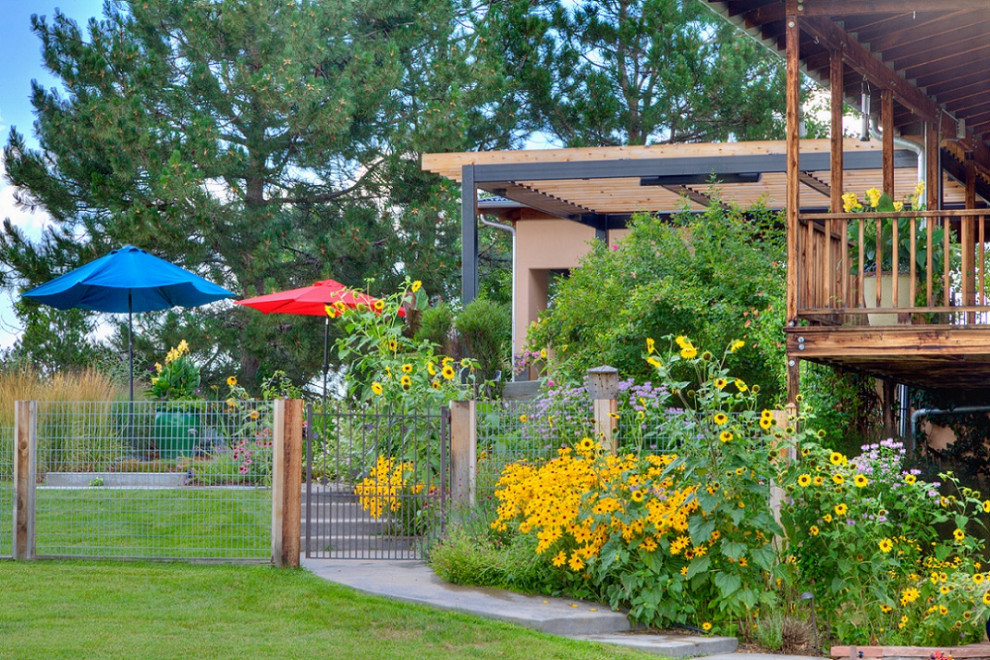 Home design - contemporary home design idea in Denver