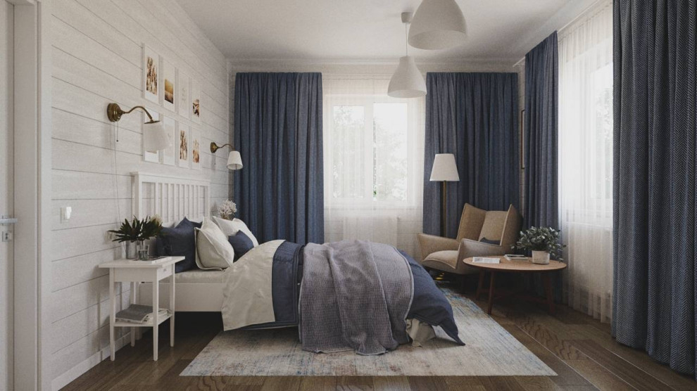 Спальня в загородном доме