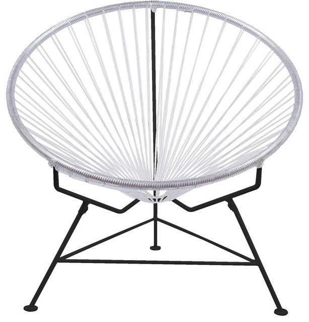 Innit Vinyl Cord Chair With Black Frame Contemporary Outdoor Innit Vinyl Cord Chair With Black Frame Contemporary Outdoor Lounge Chairs By Etriggerz